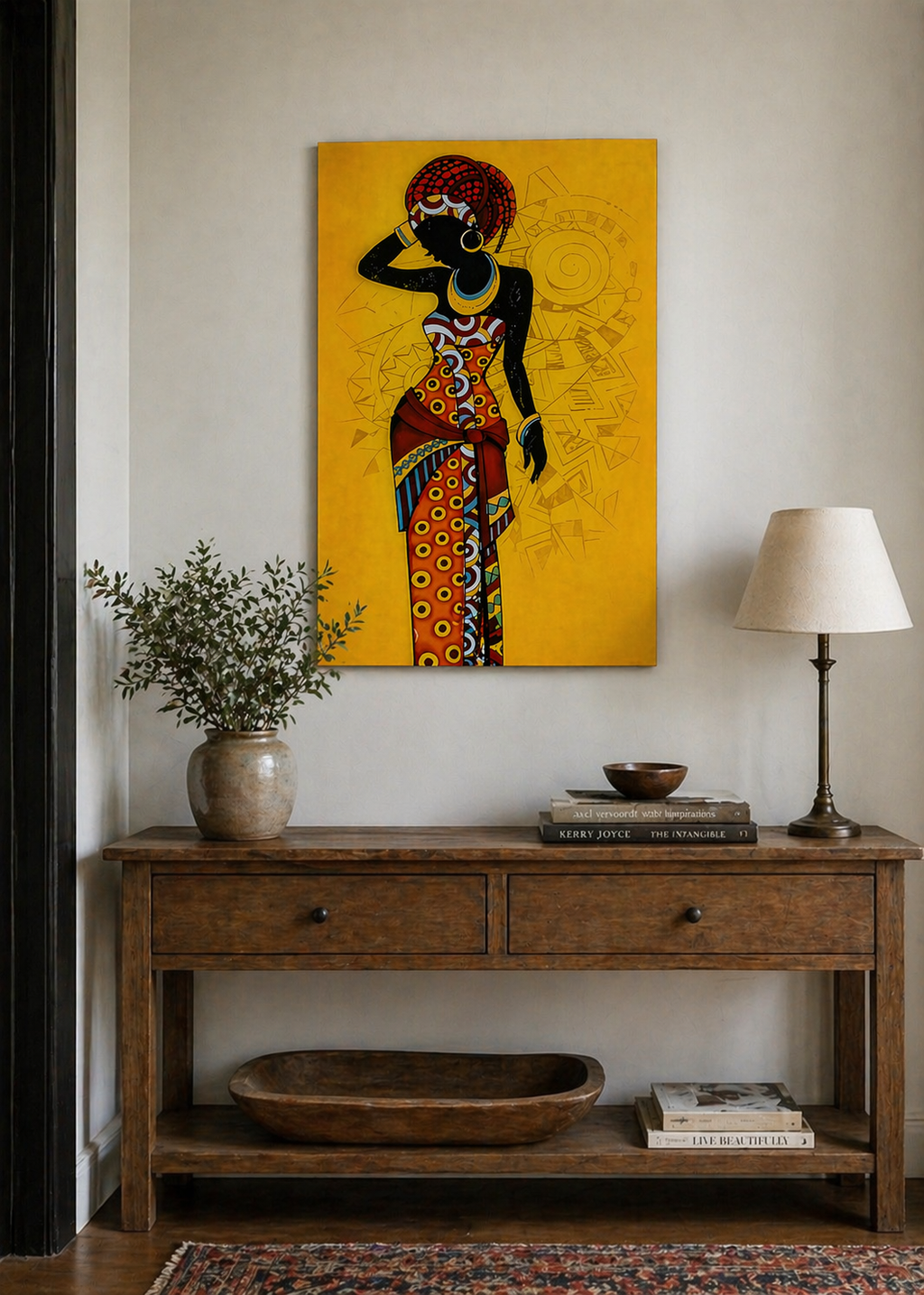 African Woman 20in x 28in