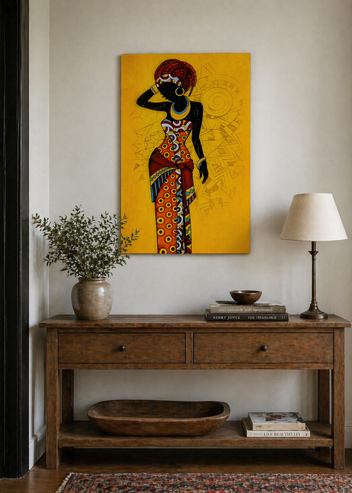 African Woman 20in x 28in