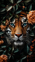 #2065L- Emerald Tiger Floral