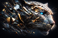 #1102L- Blue Eye Panther