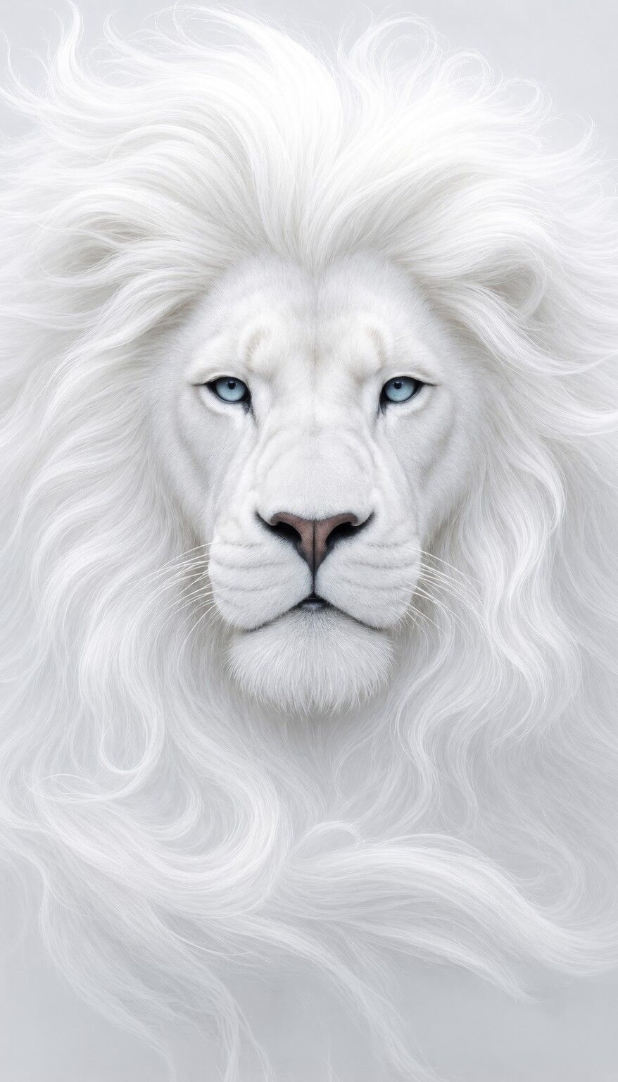 #2070L- Ivory Sovereign White Lion