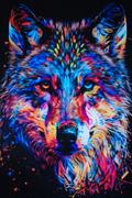 Neon Wolf 3 Pack