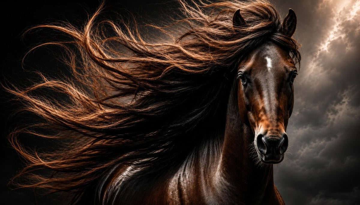 #2135L- Untamed Spirit Horse