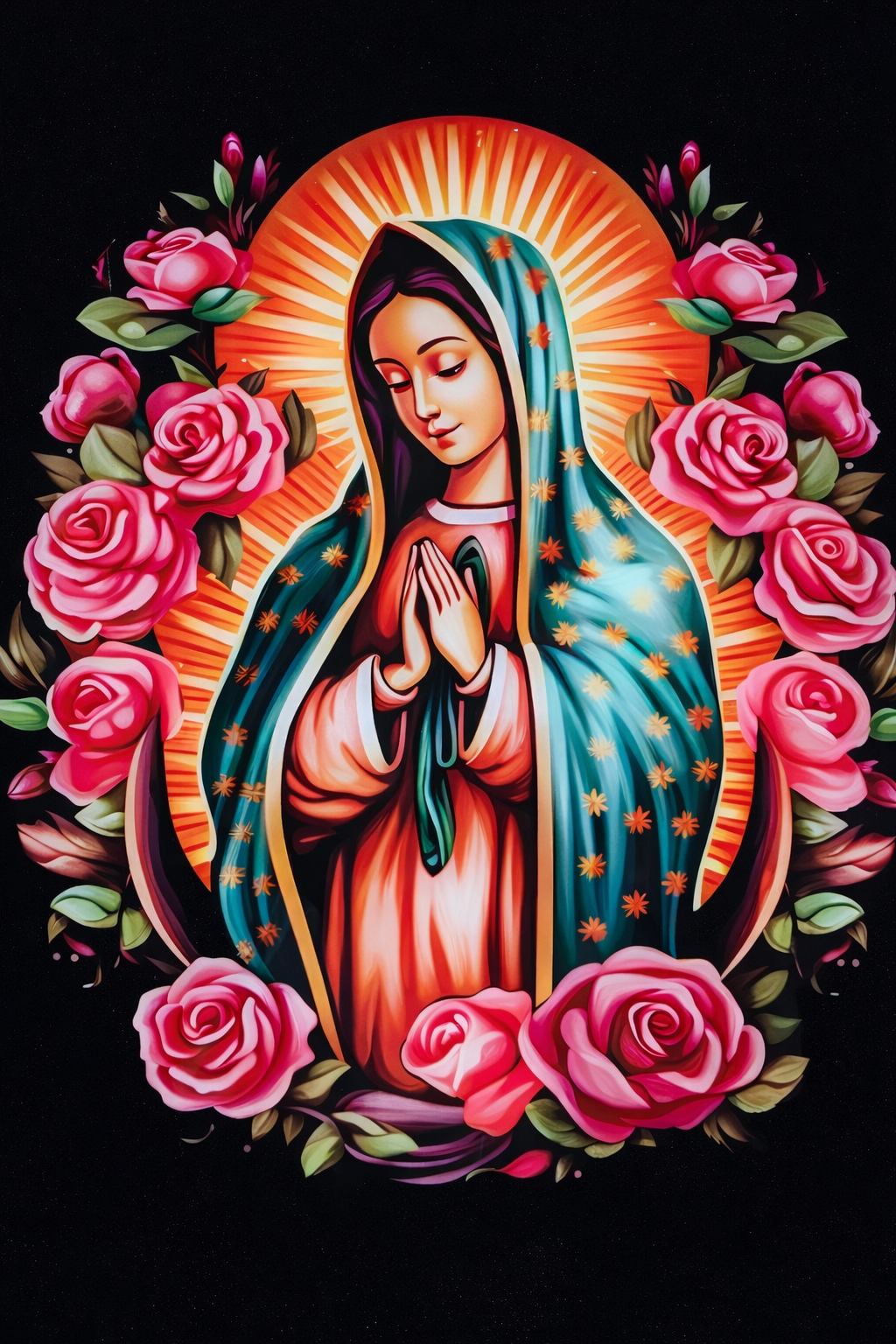 Guadalupe 20in x 28in