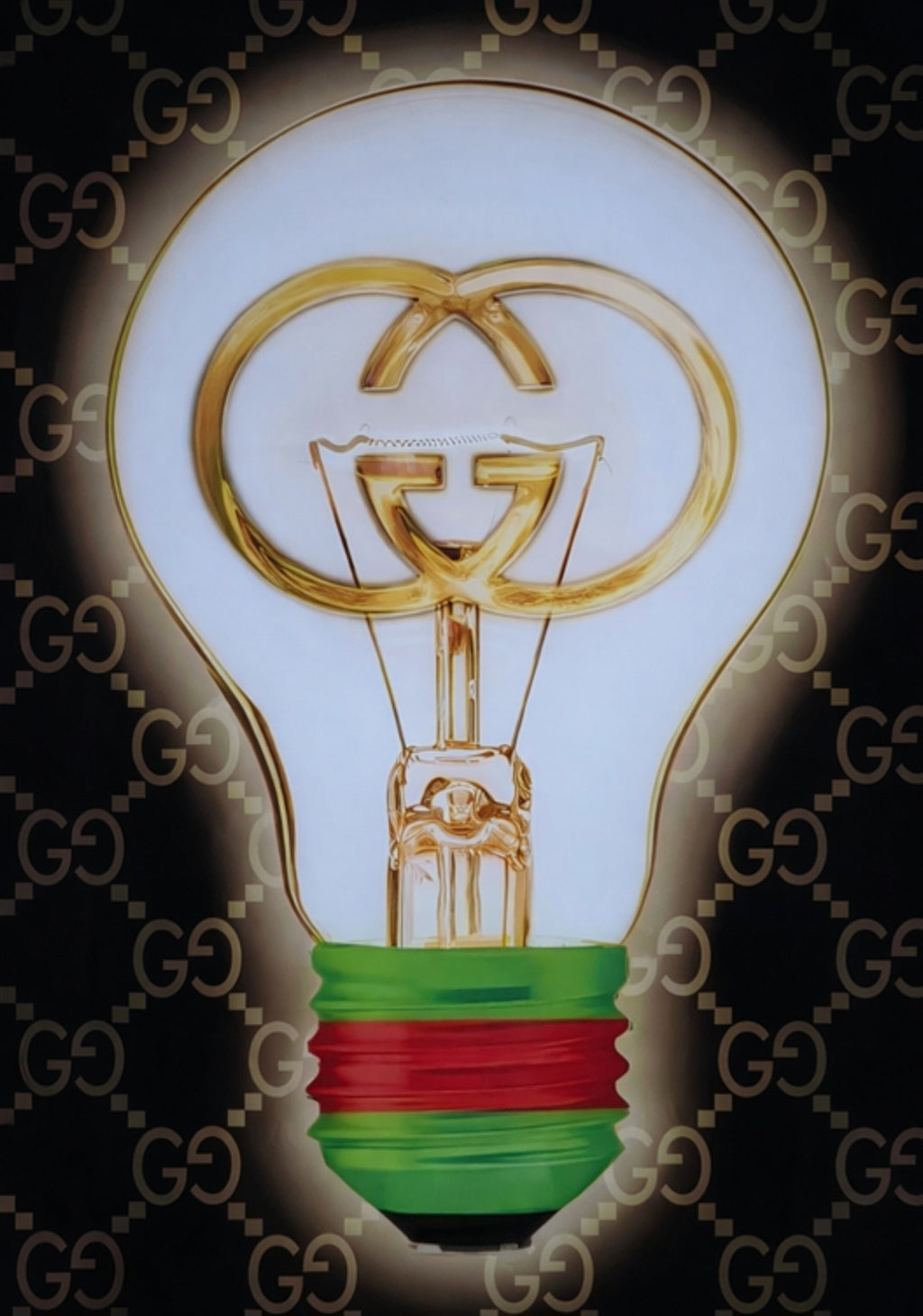 Luxury Light Bulb 20in x 28in