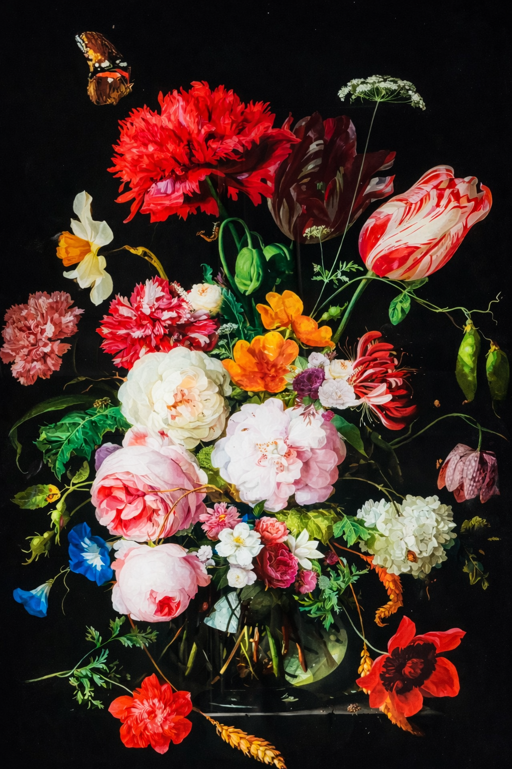 Floral Bouquet 20in x 28in