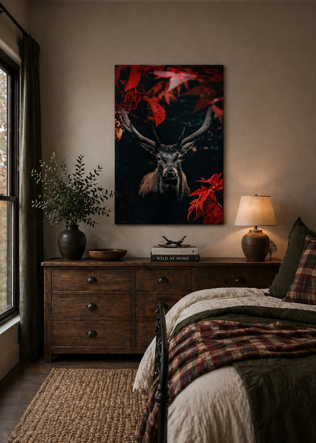 Majestic Stag 20in x 28in