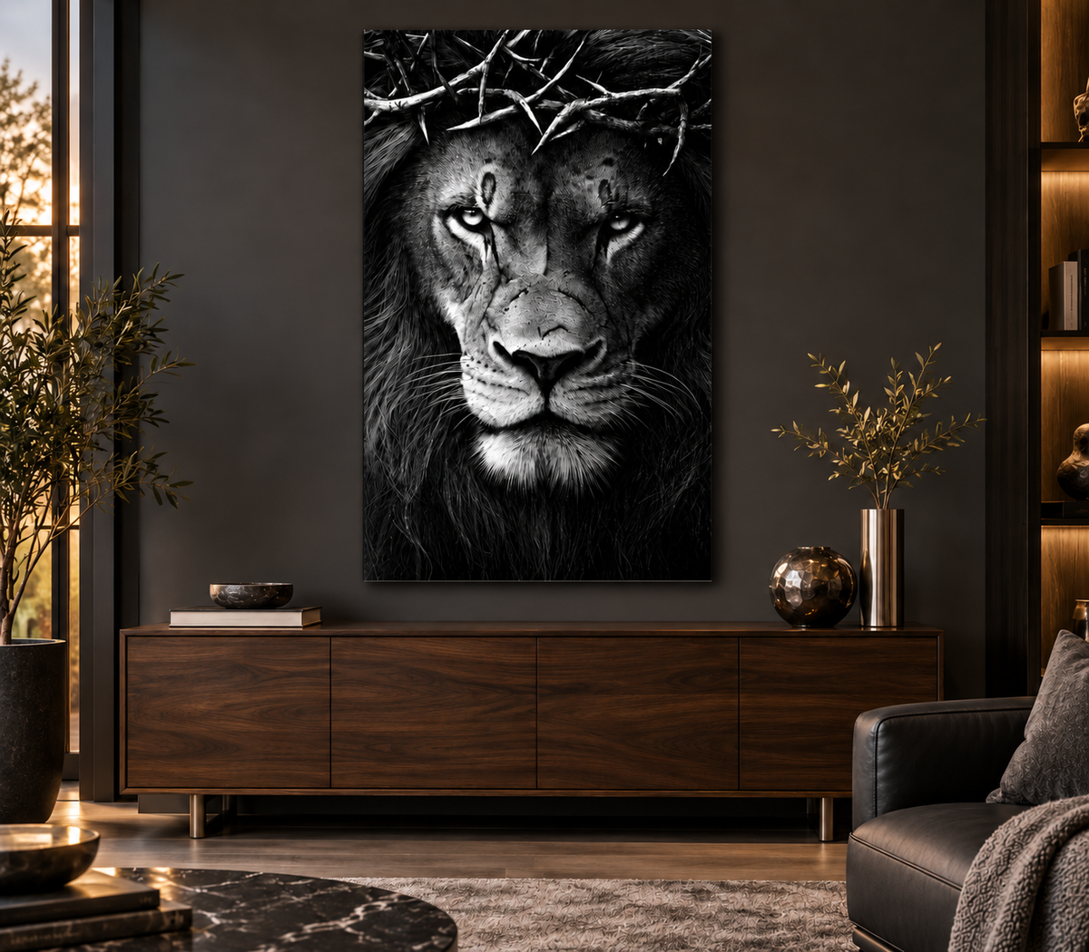 #2060L- Crowned King Lion