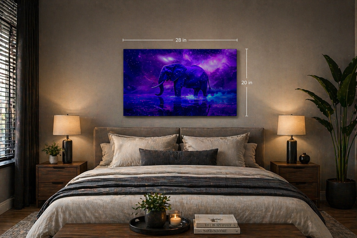 Cosmic Elephant 20in x 28in