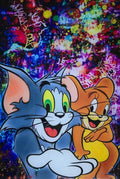 Luxury Cartoon Duo 20in x 28in