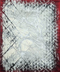 Legacy Red Abstract Rug 5.4x7.5