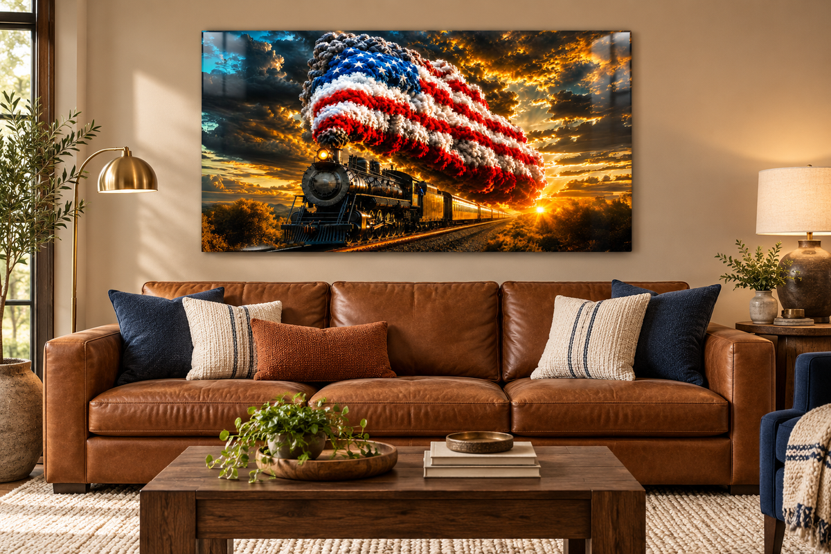#2150L- Freedom Express American Train