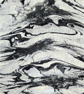 Drift Grey Abstract Marble Rug 5.4x7.5