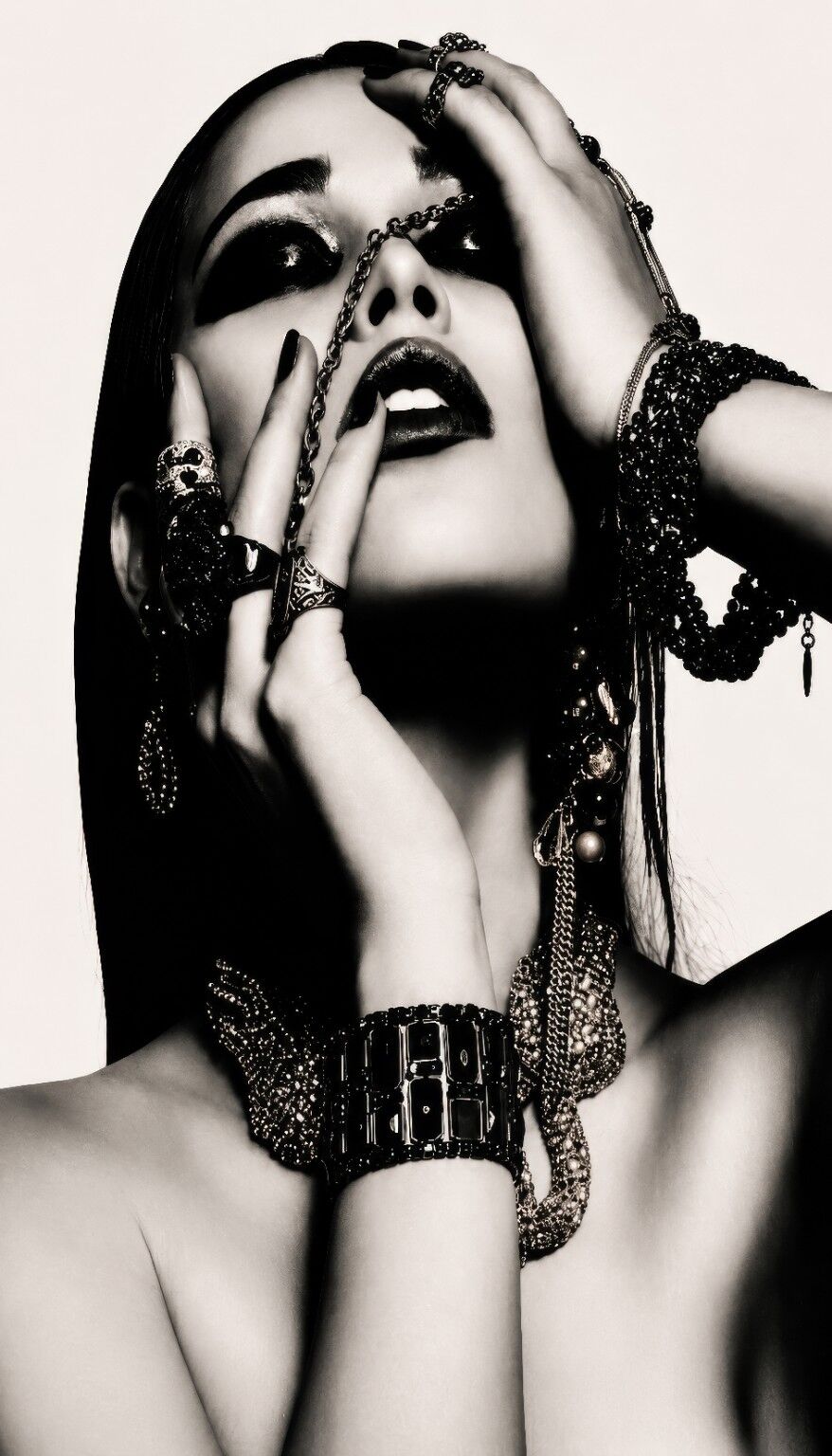 #2055L- Noir Obsession Fashion Portrait