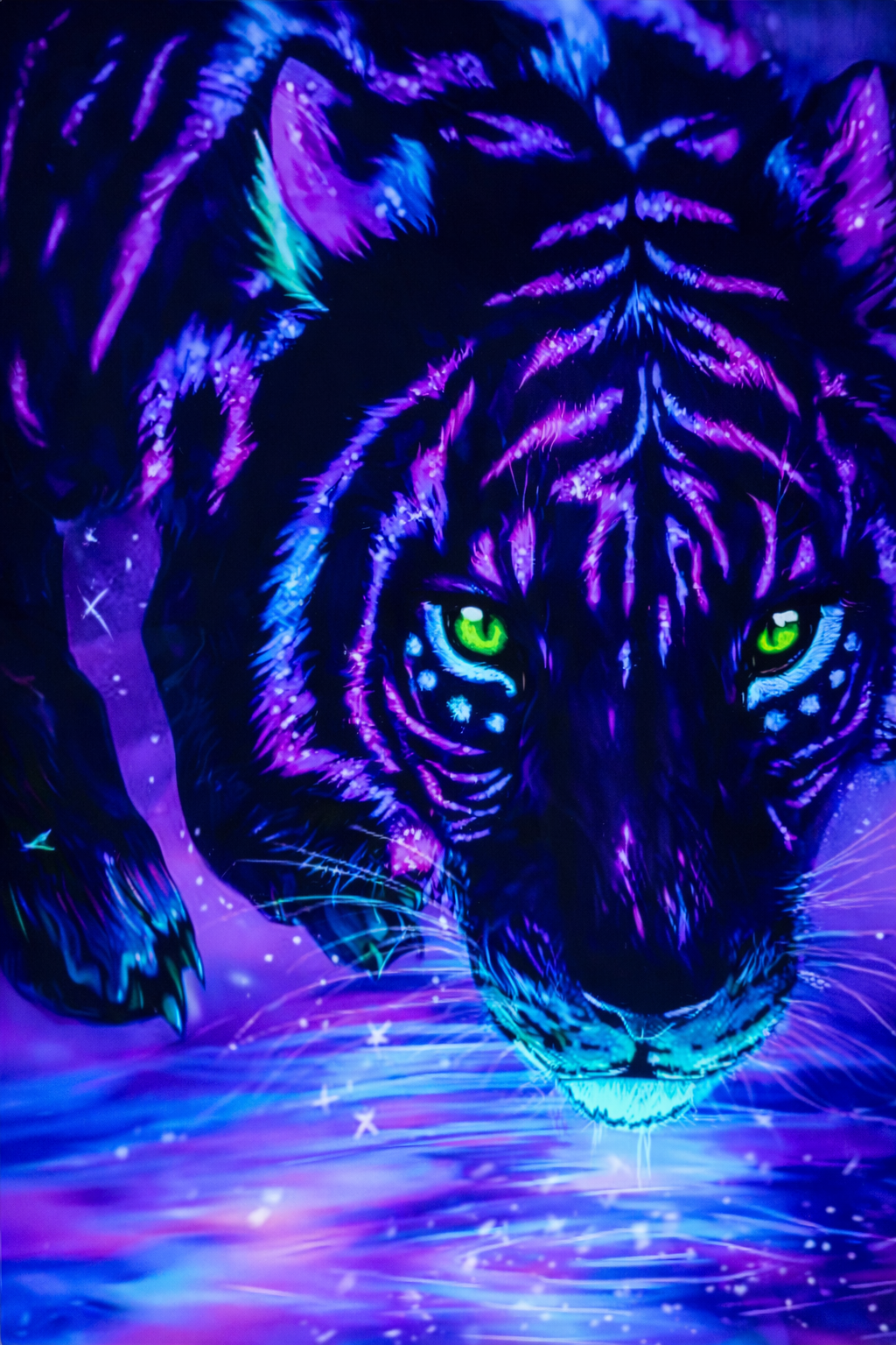 Glowing Tiger 20in x 28in
