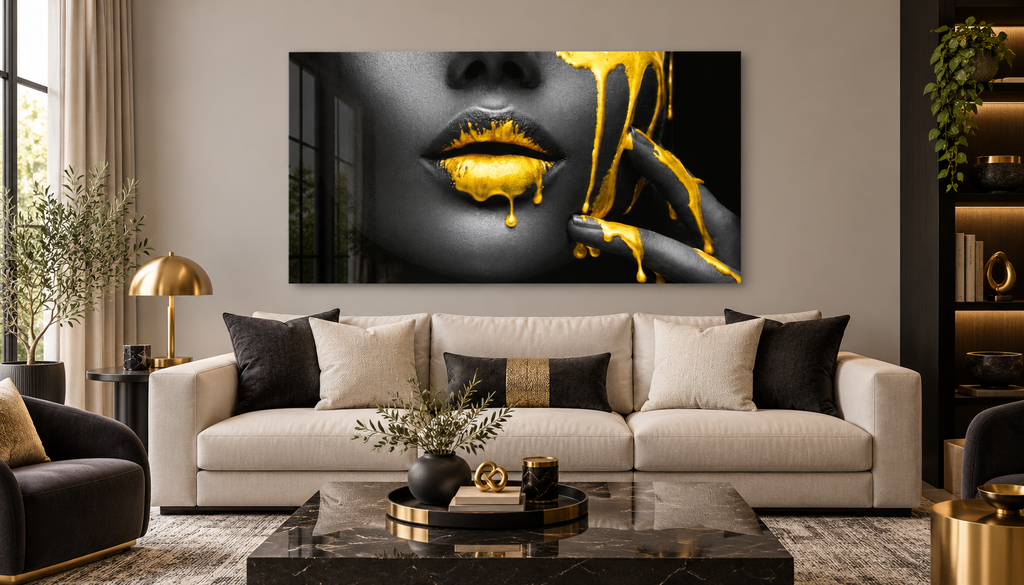 #2120L- Golden Allure Black and Gold