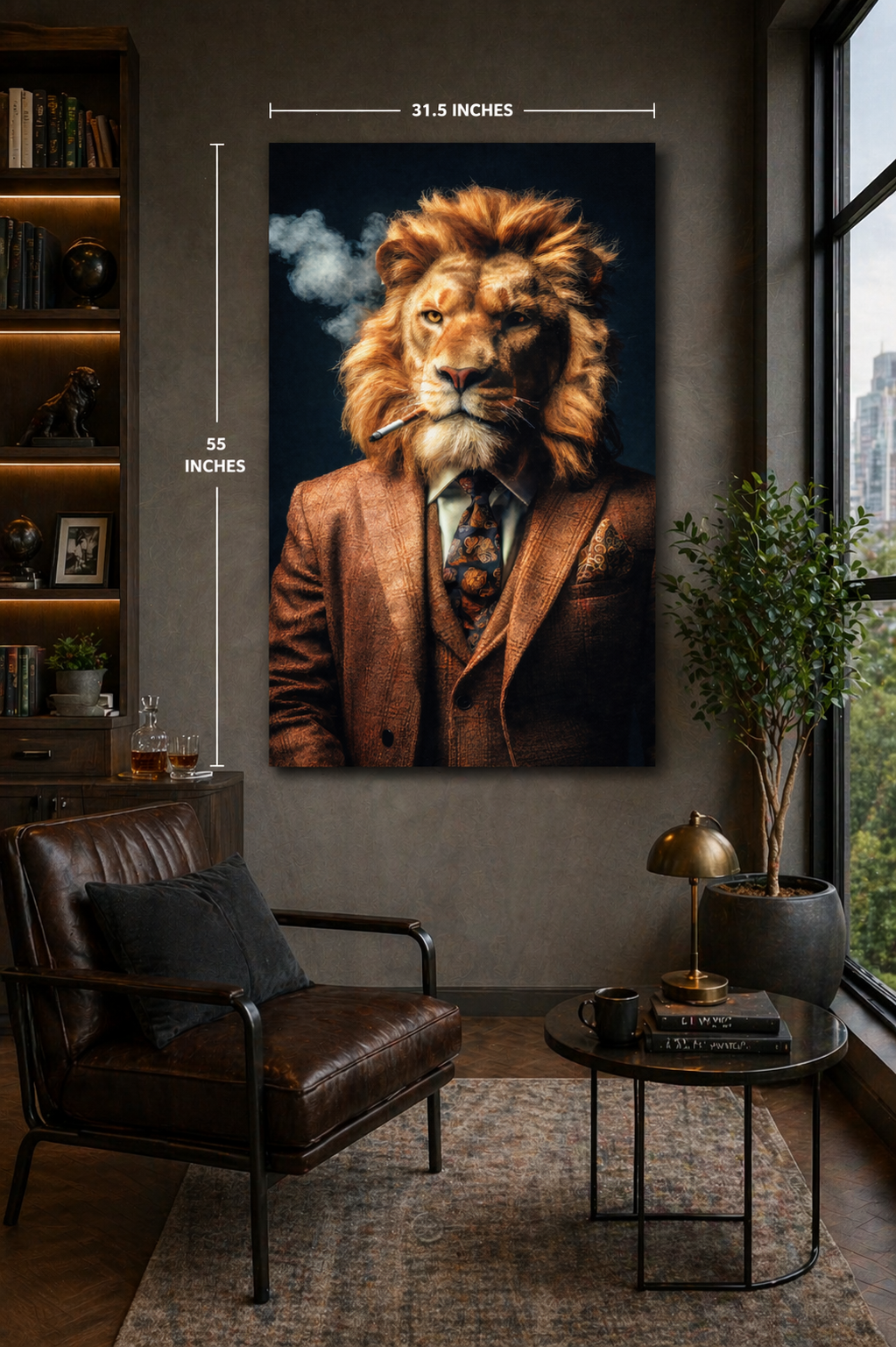 #1005L- Gentleman Lion