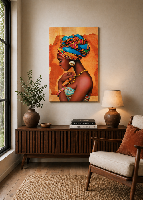African Queen 20in x 28in