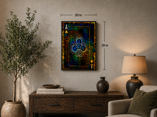 Ace Of Clubs 20in x 28in