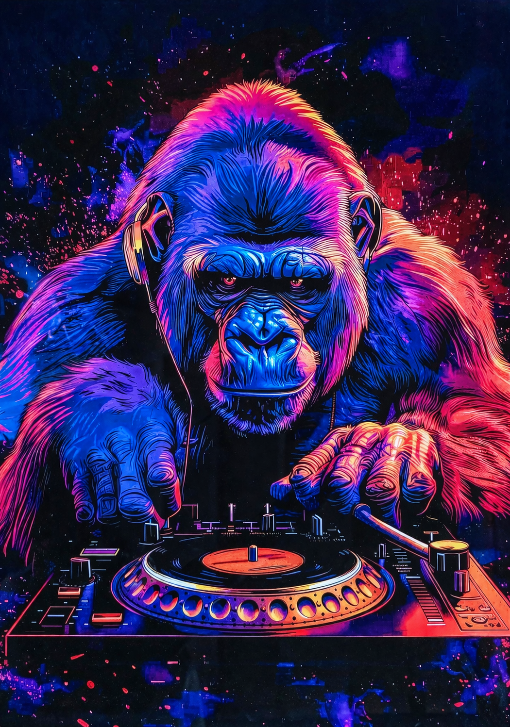 DJ Gorilla 20in x 28in