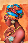 African Queen 20in x 28in