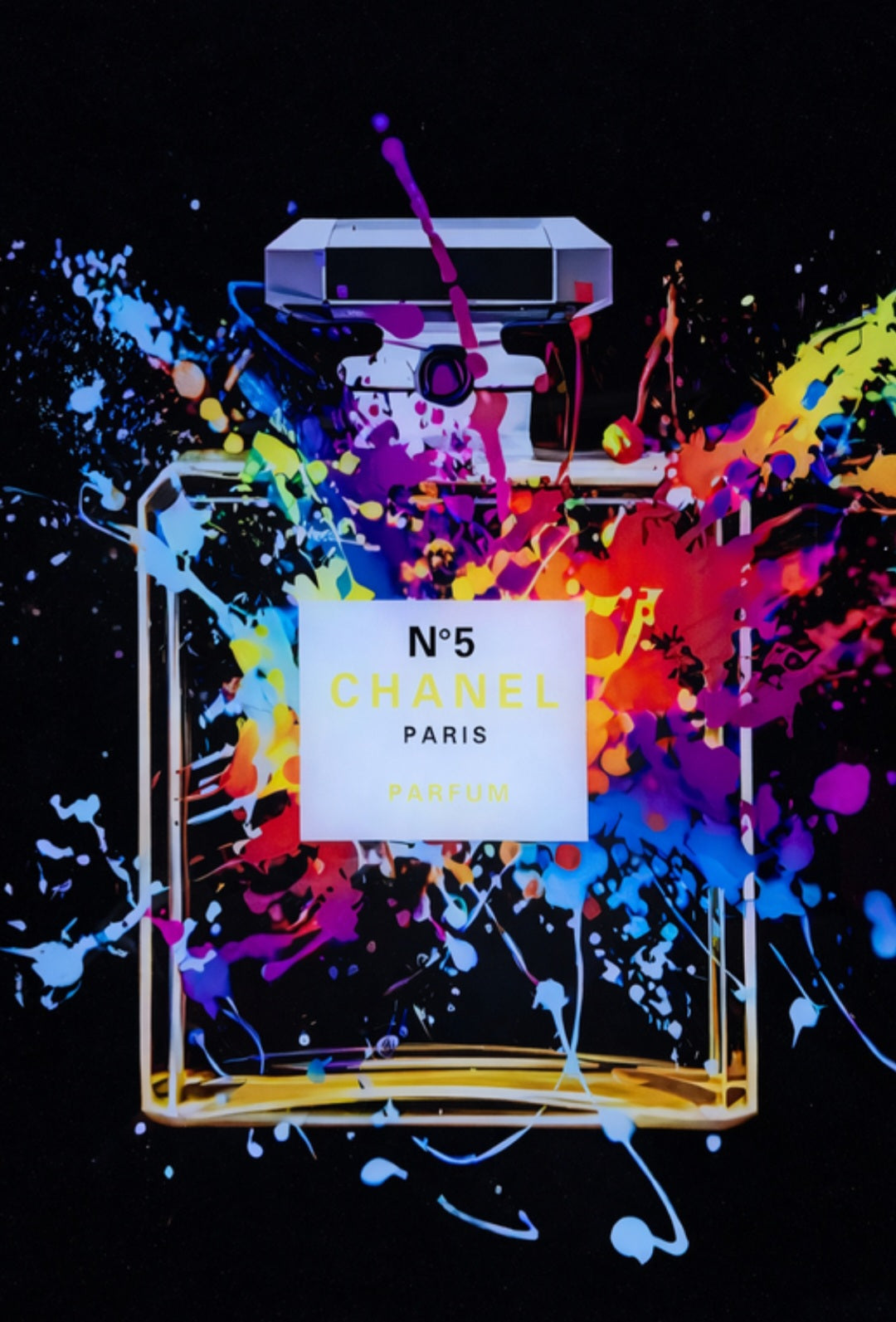 Luxury Perfume Bottle 20in x 28in