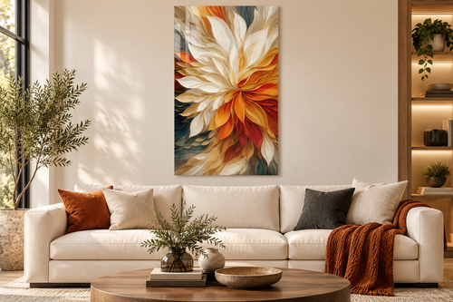 #2025L- Autumn Bloom Abstract