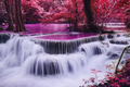#1116L- Pink Waterfall Forest
