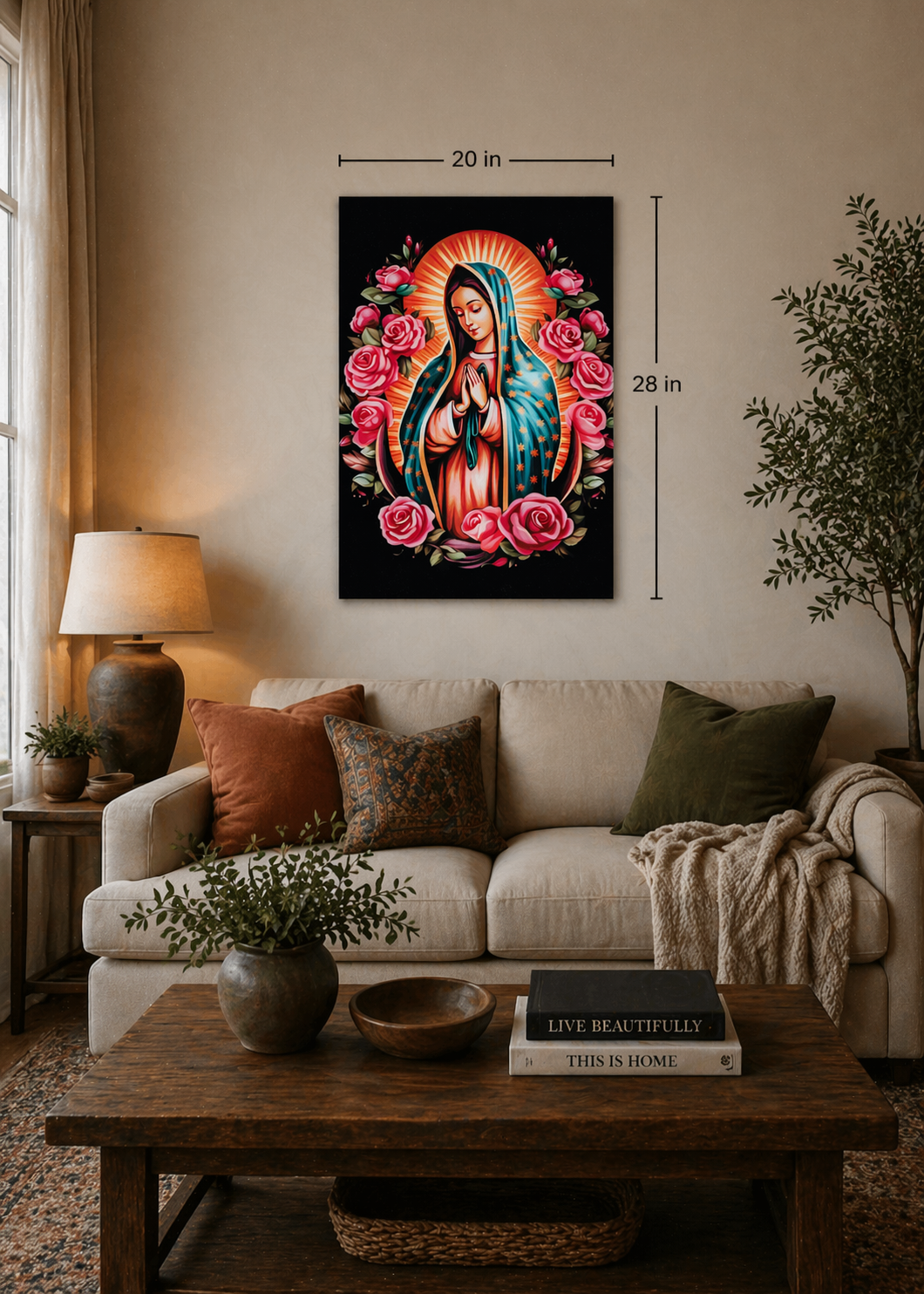 Guadalupe 20in x 28in