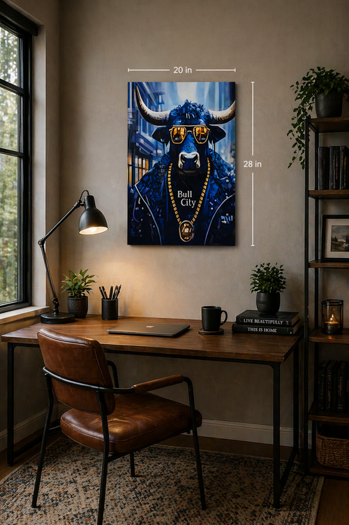Bull City 20in x 28in