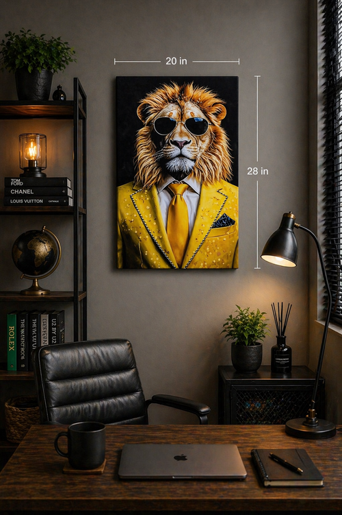 Boss Lion 20in x 28in
