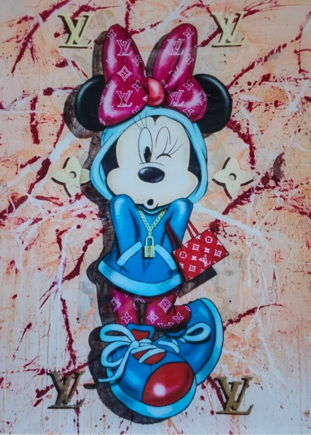 Luxury Fashion Mouse 20in x 28in