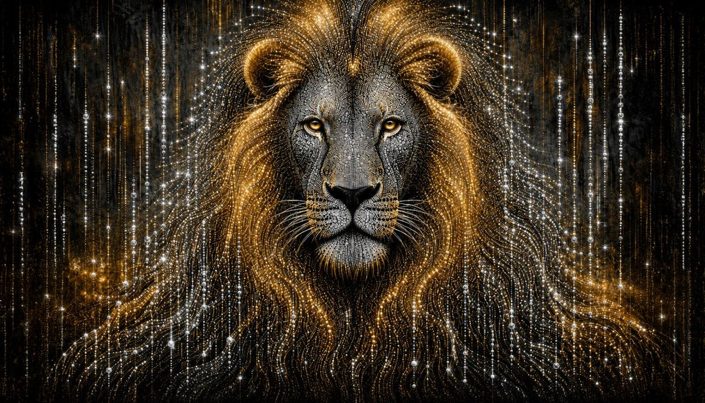 #2090L- Golden Majesty Lion