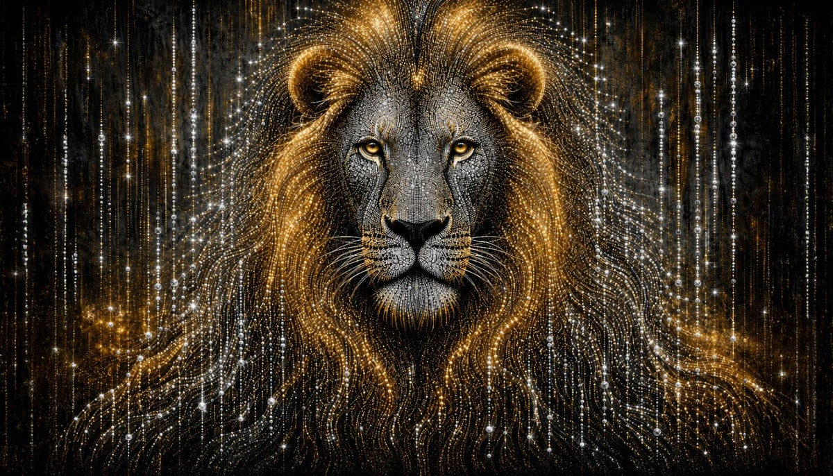 #2090L- Golden Majesty Lion